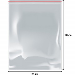 Пакет с замком (Zip Lock) 20 х 25 см, 35 мкм, 1000 шт/уп Пакет с замком (Zip Lock) 20 х 25 см, 35 мкм, 1000 шт/уп - фото 2