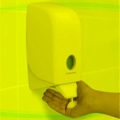 Дозатор для жидкого пенного мыла KK Aquarius белый  1 л 6948 - фото 3