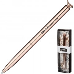 Ручка шариковая Attache Selection Spring. корп.розовое золото. ст.синий Ручка шариковая Attache Selection Spring. корп.розовое золото. ст.синий - фото 2