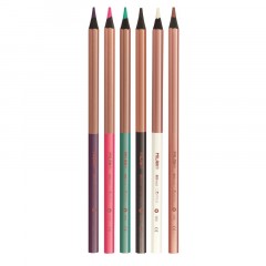 Карандаши цветные Milan Copper, 6 цв., 713206 Карандаши цветные Milan Copper, 6 цв., 713206 - фото 3