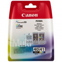 Картридж струйный Canon PG-40/CL-41(0615B043) чер./цв.для Pixma MP150/170 Картридж струйный Canon PG-40/CL-41(0615B043) чер./цв.для Pixma MP150/170 - фото 2
