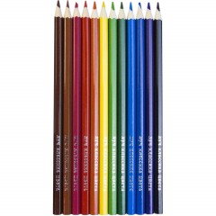 Карандаши цветные 12 цв, 6-гран, ЛУЧ Классика, 29С 1710-08 - фото 2