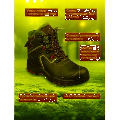 Ботинки PERFECT PROTECTION ПУ/НР с ПП и АС утепленные р.46 (111732) - фото 2