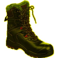 Ботинки с высоким берцем PERFECT PROTECTION ПУ/НР с ПП+НМ+АС р.45 (111735) - фото 5