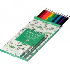 Карандаши акварельные HappyColor, 12 цв Карандаши акварельные HappyColor, 12 цв - фото 12
