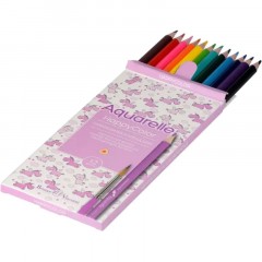 Карандаши акварельные HappyColor, 12 цв Карандаши акварельные HappyColor, 12 цв - фото 14