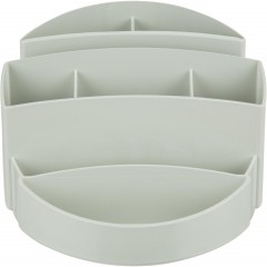 Подставка-органайзер д/канцеляр. мелочей Attache 8 отделений office серый - фото 5