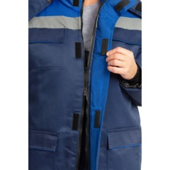 Костюм зим муж (куртка, пк) з12 с СОП син/вас 112-116/182-188 - фото 28