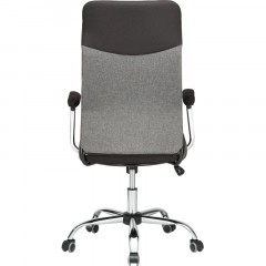 Кресло BN_Sp_EChair-590 TC ткань черный/серый, хром Кресло BN_Sp_EChair-590 TC ткань черный/серый, хром - фото 6