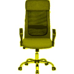 Кресло BN_Sp_EChair-589 TC сетка/ткань черный/серый, хром - фото 2