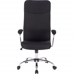 Кресло BN_Sp_EChair-590 TC ткань черный, хром - фото 2