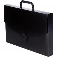 Папка-портфель пласт. ATTACHE A4/06 40мм черный - фото 2