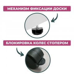 Доска магнитно-маркерная поворотная Attache Economy Twist 100х150 Доска магнитно-маркерная поворотная Attache Economy Twist 100х150 - фото 9