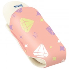 Ластик каучуковый Milan Pastel Sugar Diamond, CMMSD1012 в чехле Ластик каучуковый Milan Pastel Sugar Diamond, CMMSD1012 в чехле - фото 6