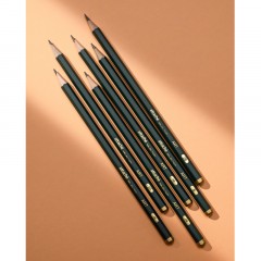 Набор чернографитных карандашей Attache Selection Art,2xHB,H,B,2H,2B,6шт/уп Набор чернографитных карандашей Attache Selection Art,2xHB,H,B,2H,2B,6шт/уп - фото 10