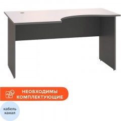 Стол эргономичный SH_Стратегия левый EB1 (603464) серый