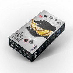 Перчатки однораз. нитрил Manipula ЭКСПЕРТ ТЕХНО чер (DG-025) р10 50шт/уп,ПС Перчатки однораз. нитрил Manipula ЭКСПЕРТ ТЕХНО чер (DG-025) р10 50шт/уп,ПС - фото 3