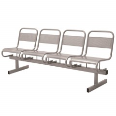 Многоместная секция UD_Раунд перфориров.СМ119-04 4-х мест.серый ral 9006М