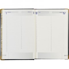 Ежедневник полудатированный кожа,синий,А5,145х216,208л, IMPERIUM 3-023/121 Ежедневник полудатированный кожа,синий,А5,145х216,208л, IMPERIUM 3-023/121 - фото 11