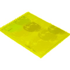 Блокнот А5,80л,кл,греб.верх,обл.мат.лам. Attache Selection Pastel Круги - фото 4