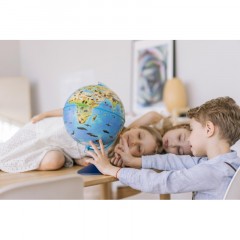 Глобус интерактивный зоогеографич с подсветк. и VR очками,250мм,INT12500306 - фото 7