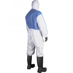 Комбинезон одноразовый защит с кап MicroMAX NS CoolSuit бел р XXL (EMNC428) Комбинезон одноразовый защит с кап MicroMAX NS CoolSuit бел р XXL (EMNC428) - фото 9