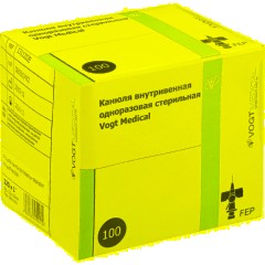 Катетер периферический с доп.портом 22G тефлон VM 100шт/уп - фото 3