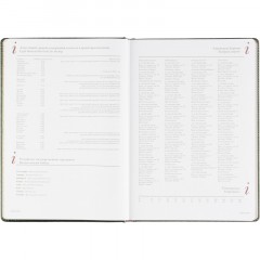 Ежедневник недатированный А4 210 х 302мм Sidney Nebraska 272 стр.3-539/05 - фото 13