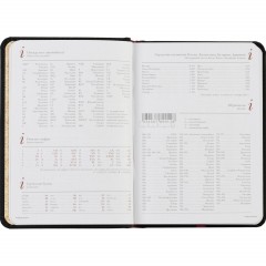 Ежедневник недатированный А6+ 112 х 155 мм Velvet черный 272 стр. 3-495/04 - фото 12