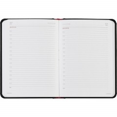 Ежедневник недатированный А6+ 112 х 155 мм Velvet черный 272 стр. 3-495/04 - фото 17