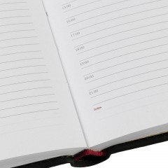 Ежедневник недатированный А6+ 112 х 155 мм Velvet черный 272 стр. 3-495/04 - фото 20