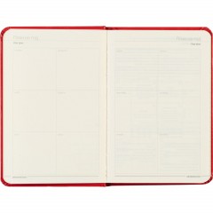 Ежедневник недатированный А6 87 х 131 мм Megapolis красн 200 стр. 3-283/04 - фото 10