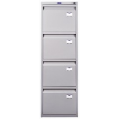 Шкаф картотечный ПРАКТИК "A-44" 1305х408х485 мм, 4 ящика для 168 подвесных папок, формат папок A4 (БЕЗ ПАПОК) - фото 3