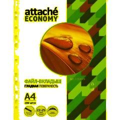 Файл-вкладыш А4 Attache Economy,Стандарт ,100шт./уп.с перф.,Россия - фото 2