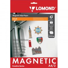 Фотобумага с магнитным слоем LOMOND Magnetic матовая A4, 2л (2020346) Фотобумага с магнитным слоем LOMOND Magnetic матовая A4, 2л (2020346) - фото 1