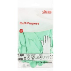 Перчатки резиновые Vileda Profes латекс зеленый рXL 101022/174367,ПС - фото 5