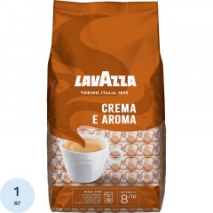 Кофе Lavazza Crema e Aroma в зернах, 1кг, 2444