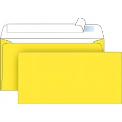 Конверт Желтый E65 стрип 110х220 90г Пинья 50шт/уп/1882 Конверт Желтый E65 стрип 110х220 90г Пинья 50шт/уп/1882 - фото 2