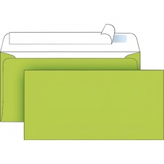 Конверт Зеленый E65 стрип 110х220 90г 50шт/уп./1886 Конверт Зеленый E65 стрип 110х220 90г 50шт/уп./1886 - фото 2