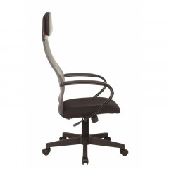 Кресло VB_EChair-655 TTW_DG TTW сетка/ткань серый, пластик Кресло VB_EChair-655 TTW_DG TTW сетка/ткань серый, пластик - фото 2