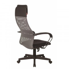 Кресло VB_EChair-655 TTW_DG TTW сетка/ткань серый, пластик Кресло VB_EChair-655 TTW_DG TTW сетка/ткань серый, пластик - фото 3