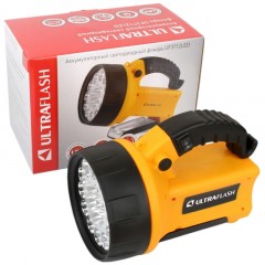 Фонарь ручной Ultraflash акк.220В/12В,19 LED, 4В 2 Фонарь ручной Ultraflash акк.220В/12В,19 LED, 4В 2 - фото 5