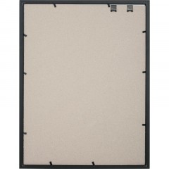 Рамка А3 30x40 см Комус/ATTACHE пластиковый багет 14мм серебристая - фото 3