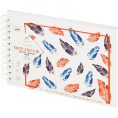 Скетчбук А6,60л,бл.офсет 100гр,бок.спир,жестк.подл.SKETCHBOOK MINI 2620 асс Скетчбук А6,60л,бл.офсет 100гр,бок.спир,жестк.подл.SKETCHBOOK MINI 2620 асс - фото 5
