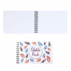 Скетчбук А6,60л,бл.офсет 100гр,бок.спир,жестк.подл.SKETCHBOOK MINI 2620 асс Скетчбук А6,60л,бл.офсет 100гр,бок.спир,жестк.подл.SKETCHBOOK MINI 2620 асс - фото 3