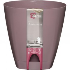 Горшок для цветов AMSTERDAM D 250mm/8l Морозная слива ING6202МС Горшок для цветов AMSTERDAM D 250mm/8l Морозная слива ING6202МС - фото 4