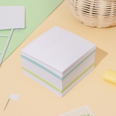 Блок для записей  запасной 9х9х5 цветной 65-80г - фото 4