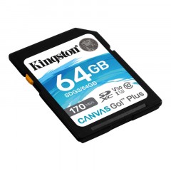 Карта памяти Kingston Canvas Go! Plus SDXC UHS-I Cl10, SDG3/64Gb Карта памяти Kingston Canvas Go! Plus SDXC UHS-I Cl10, SDG3/64Gb - фото 3