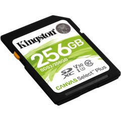 Карта памяти Kingston Canvas Select Plus SDXC UHS-I Cl10, SDS2/256Gb - фото 2