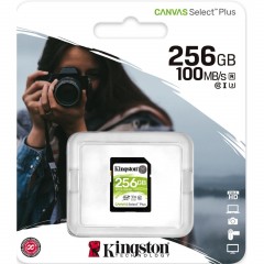 Карта памяти Kingston Canvas Select Plus SDXC UHS-I Cl10, SDS2/256Gb - фото 3